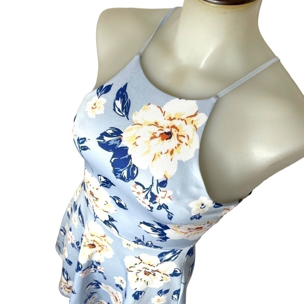 NWT Floral Scuba Sleeveless Skater dress 🌎 - Picture 3 of 9